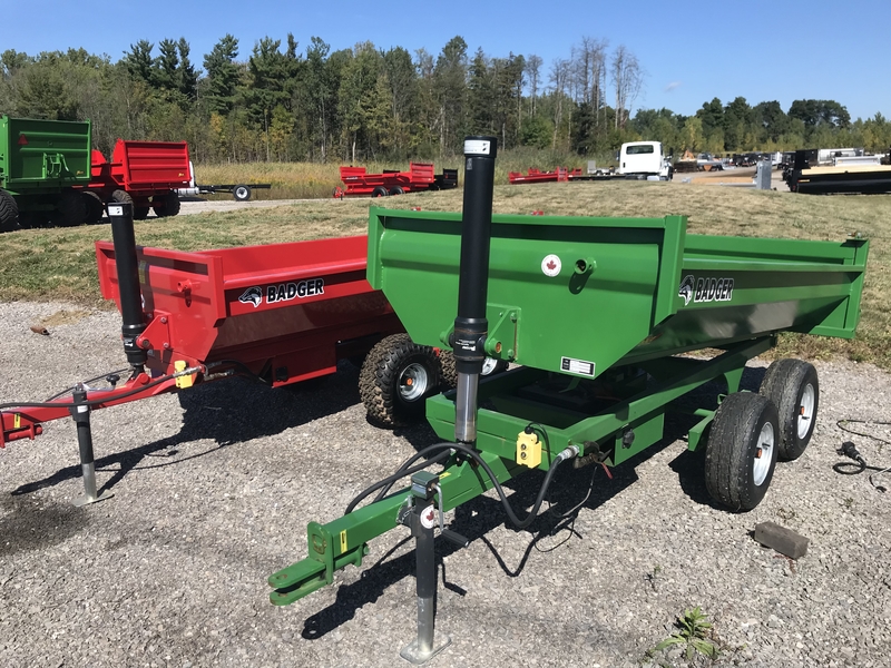 Cargo, Utility Trailers  3-Ton Badger Off-Road Dump with Hyd. Power Pack Photo